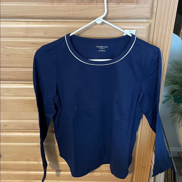 Charter Club Night Sky Navy Pajama Set - Picture 2 of 5